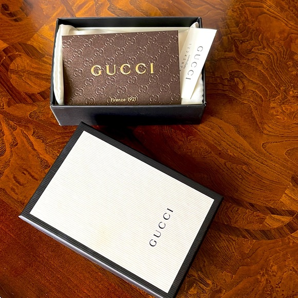 Gucci Icon Signature Key Case Black - Picture 7 of 7